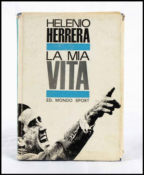 Herrera, Helenio Gavil&#225;n (Buenos Aires, 10 aprile 1910 &#8211; Venezia, 9 novembre 1997) - Libro "LA MIA VITA" con dedica ed autografo ...