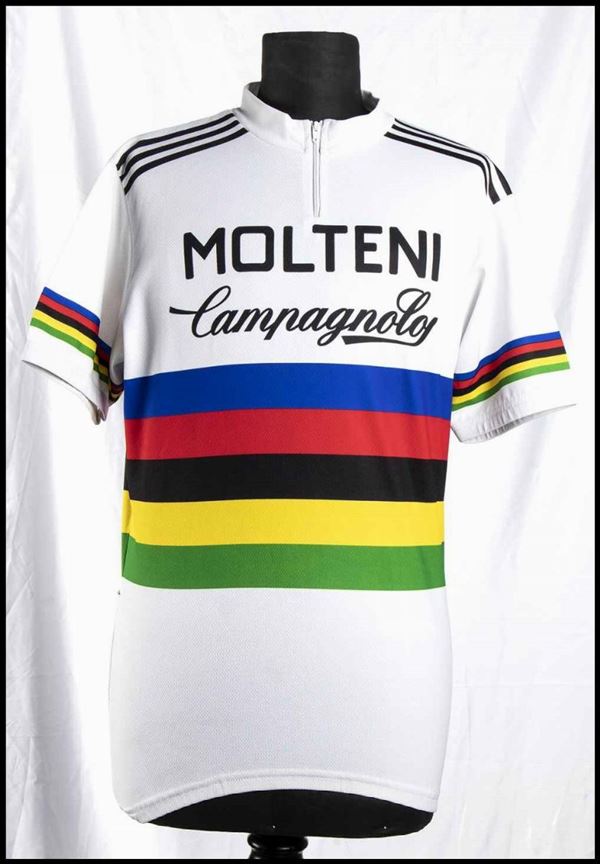 Merckx, Eddy (&#201;douard Louis Joseph Merckx,Meensel-Kiezegem, 17 giugno 1945) - Maglia iridata 1975...