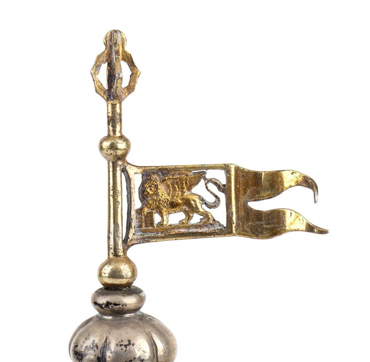 Particolare Candelabro Italiano in Argento - 1820 Circa, Venezia (?)...