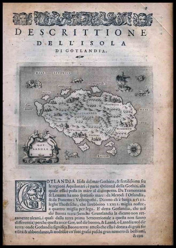 Girolamo Porro (1567-1599 (fl.)) - Descittione dell'isola di Gotlandia ...