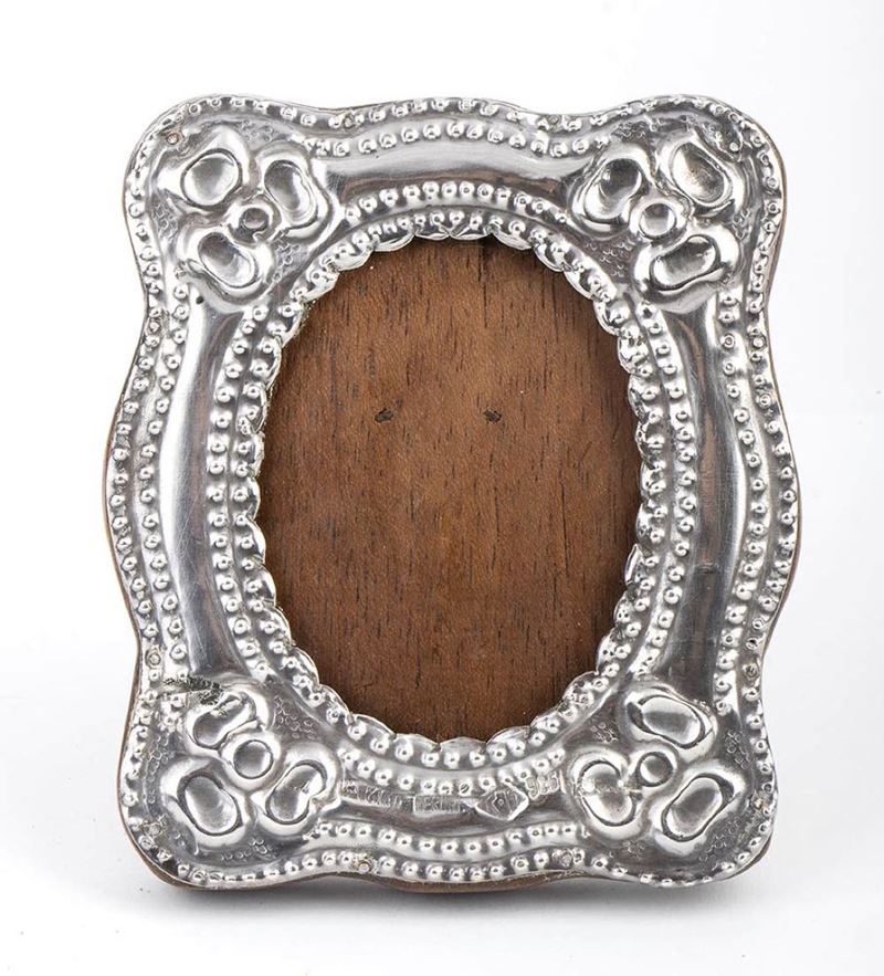Cornice Peruviana in Argento - Lima Inzio XX Secolo, Argentiere Industria Peruana