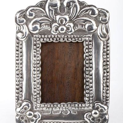 Cornice Peruviana in Argento - Lima Inzio XX Secolo, Argentiere Industria Peruana