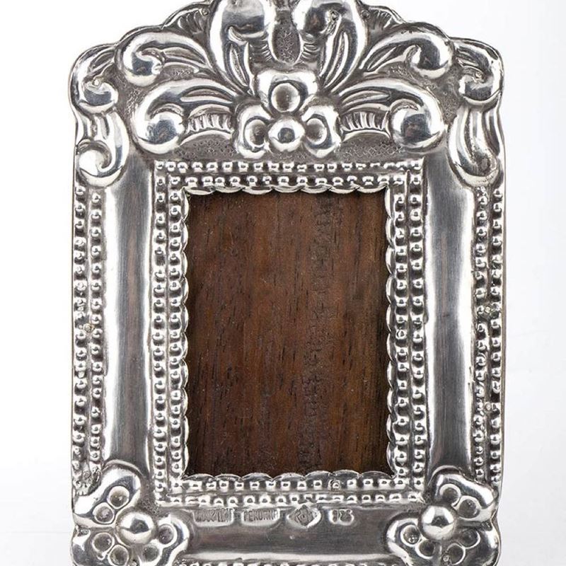 Cornice Peruviana in Argento - Lima Inzio XX Secolo, Argentiere Industria Peruana