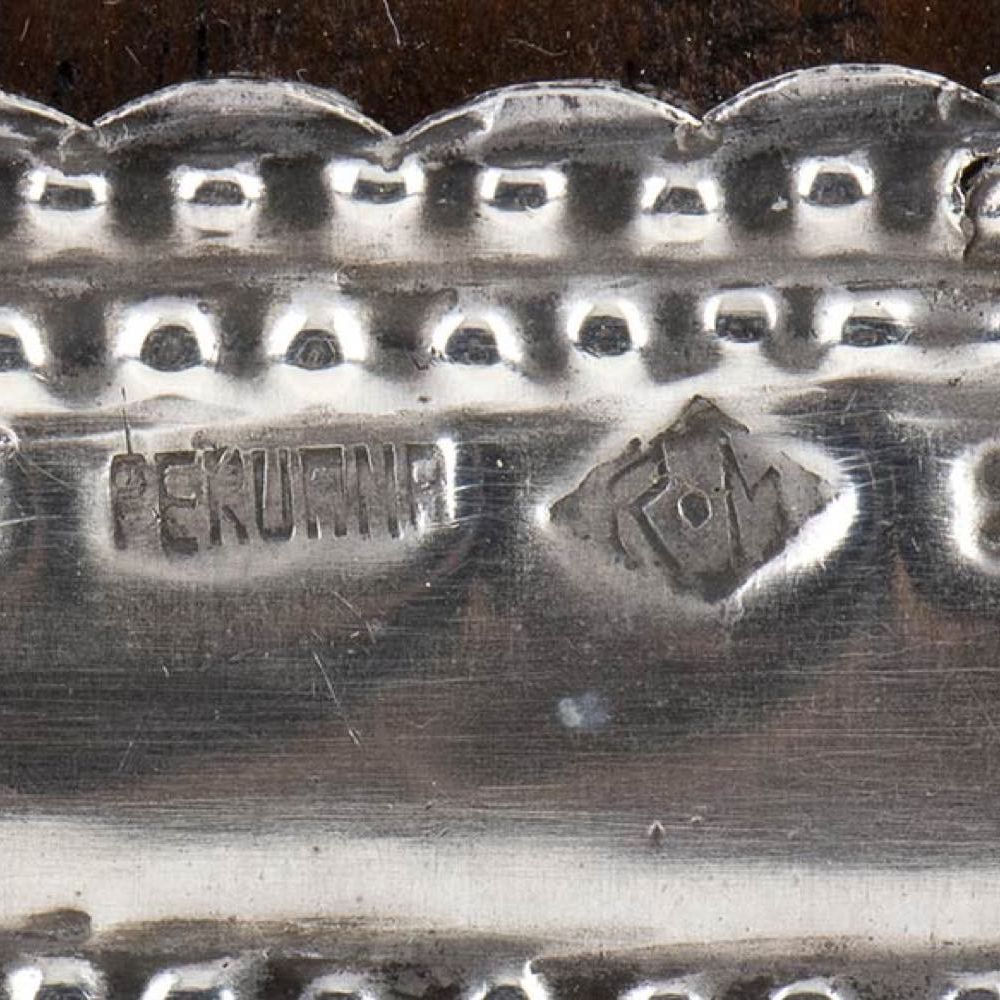 Cornice Peruviana in Argento - Lima Inzio XX Secolo, Argentiere Industria Peruana