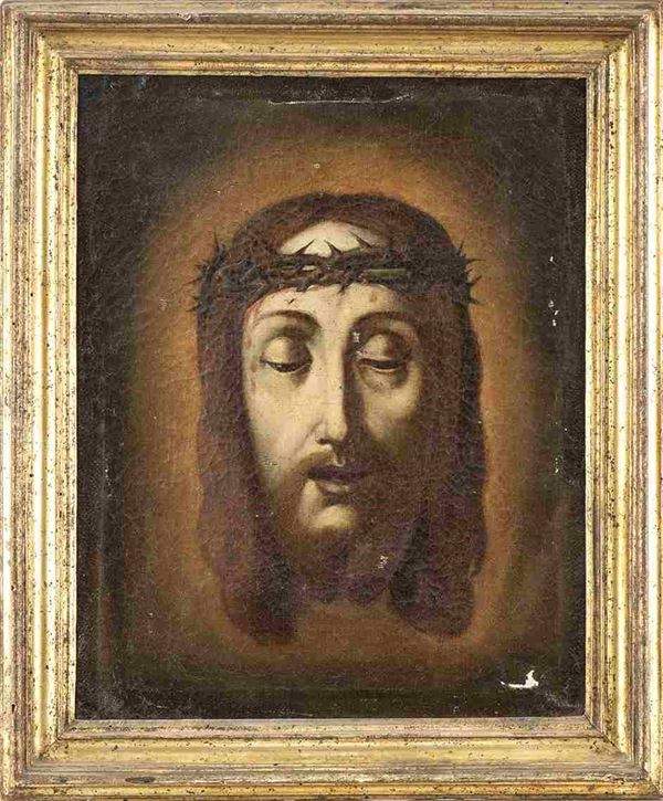 Velo della Veronica ...  - Auction Dipinti e disegni antichi. Secoli XVI-XIX - Bertolami Fine Art - Casa d'Aste