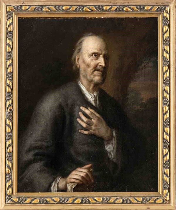 Balthasar Denner : Ritratto di vecchio...  - Auction Dipinti e disegni antichi. Secoli XVI-XIX - Bertolami Fine Art - Casa d'Aste