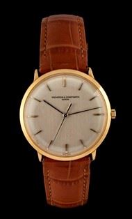 VACHERON CONSTANTIN: gold mens wristwatch, ref 6676...