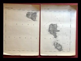 Lipari, 1870 ca....  - Auction Stampe antiche, moderne e carte geografiche - Bertolami Fine Art - Casa d'Aste