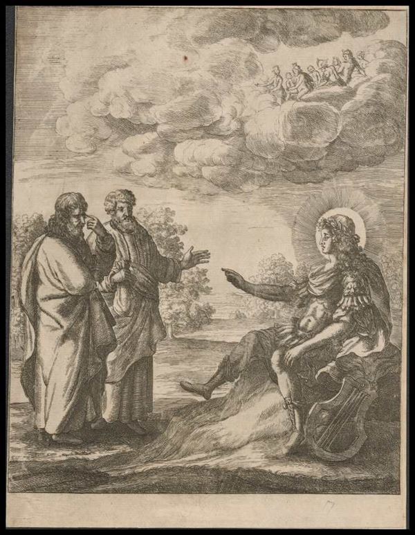 Josias English (1649 fl.-1705) : Di Febo, l'uomo avido e invidioso, 1668...  - Auction Stampe antiche, moderne e carte geografiche - Bertolami Fine Art - Casa d'Aste