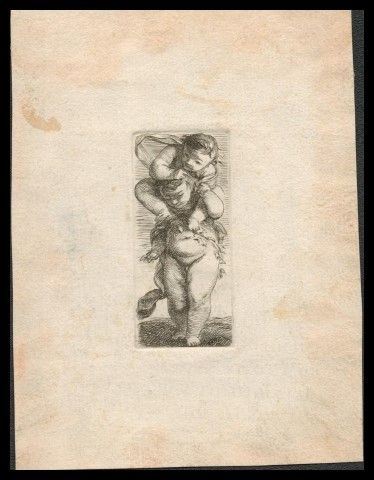 Due putti...  - Auction Stampe antiche, moderne e carte geografiche - Bertolami Fine Art - Casa d'Aste