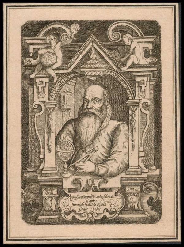 Anonimo incisore del XVII secolo : Ritratto di Isaac Habrecht, 1608...  - Auction Stampe antiche, moderne e carte geografiche - Bertolami Fine Art - Casa d'Aste