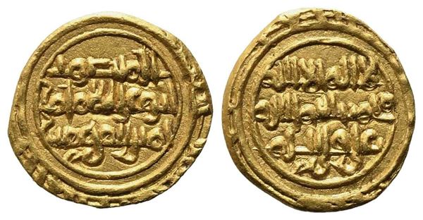 ARAB EMPIRE. Fatimidi. Al Zahir. 1/4 Dinar, AH 422 , Siqilliya (Sicilia). Au (0...