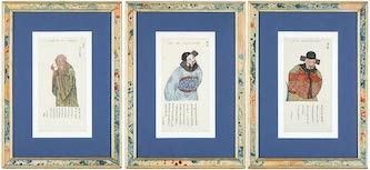 Cina, XX secolo

Ogni dipinto, realizzato a inchiostro e colori, raffigura uno ...  - Auction Arte Asiatica e Tribale - Bertolami Fine Art - Casa d'Aste