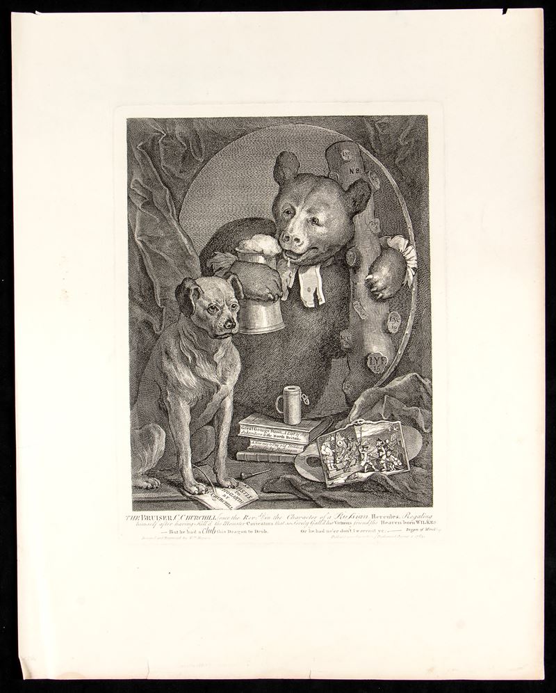 William Hogarth - The Bruiser