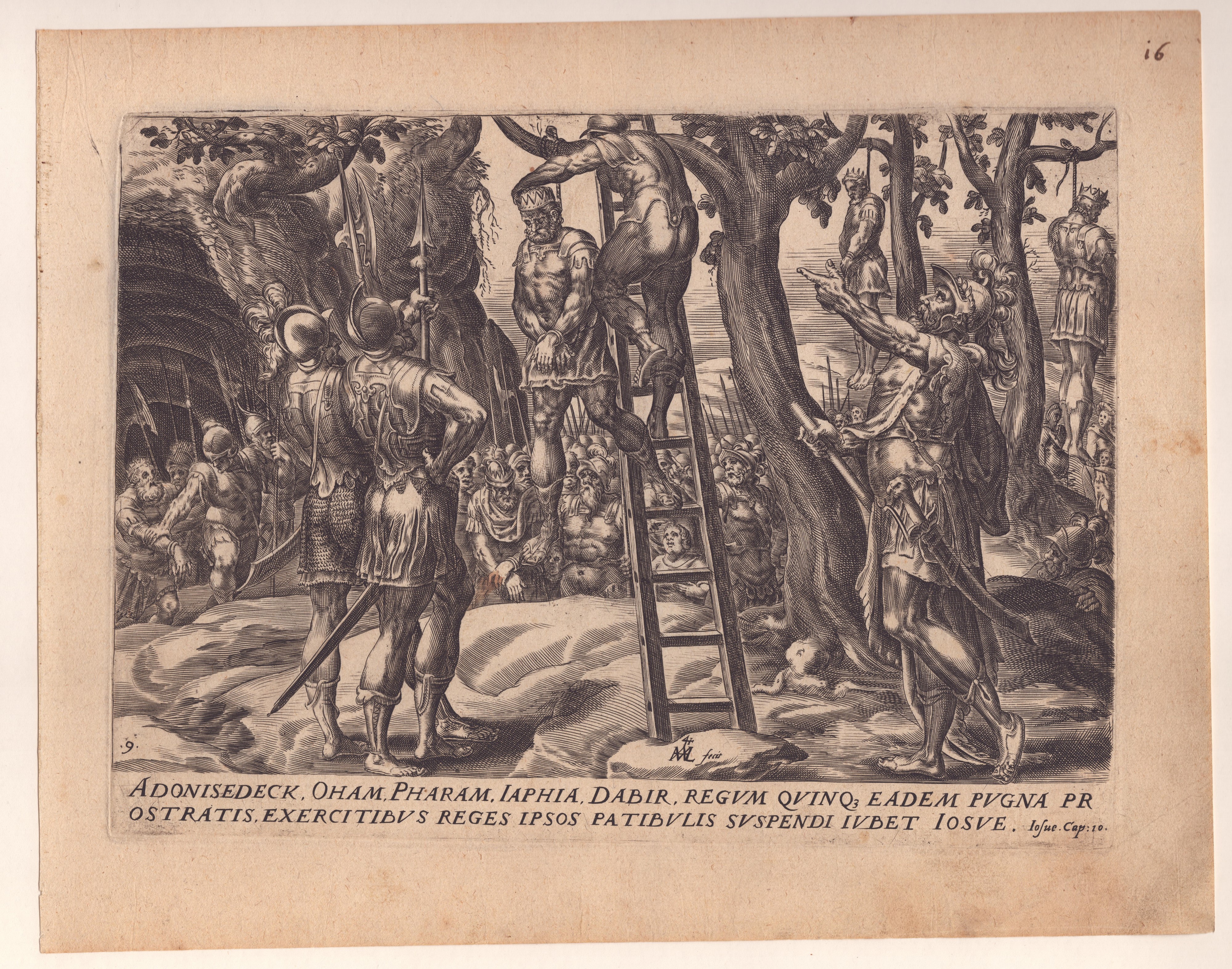 Harmen Jansz Muller (1540-1617) - La Storia di Giosuè