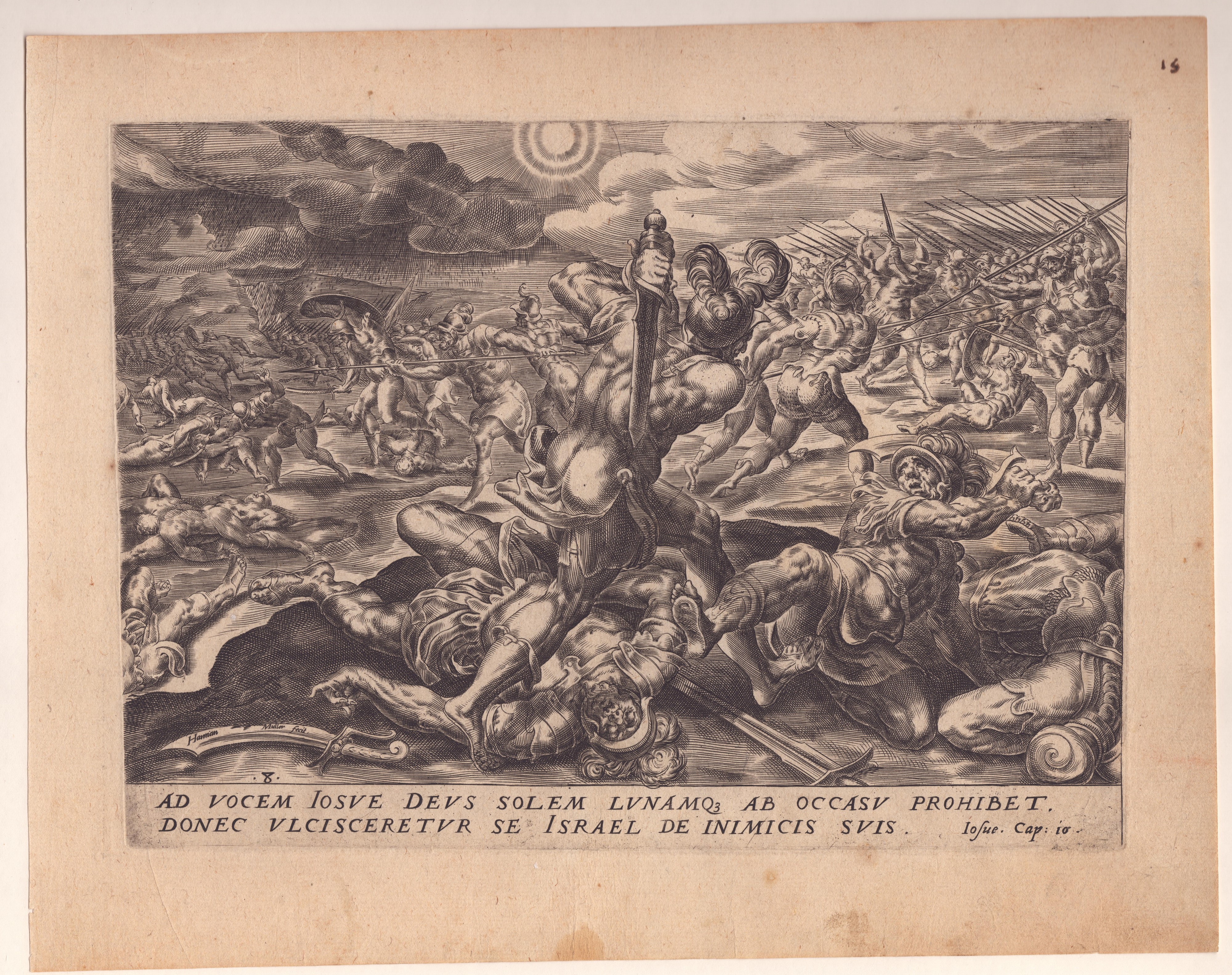 Harmen Jansz Muller (1540-1617) - La Storia di Giosuè