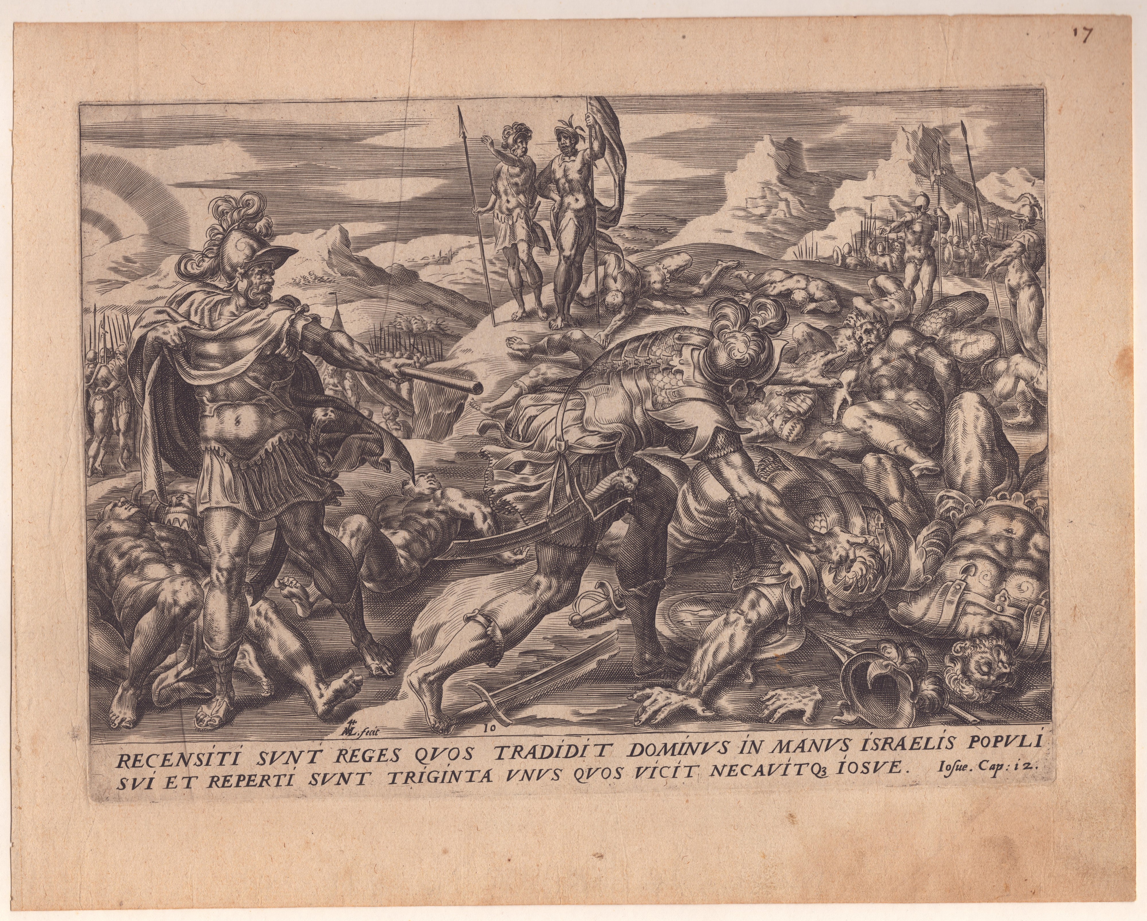 Harmen Jansz Muller (1540-1617) - La Storia di Giosuè