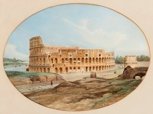 View of the Colosseum