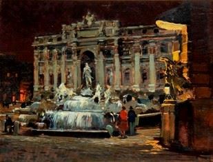RENATO NATALI - Trevi Fountain