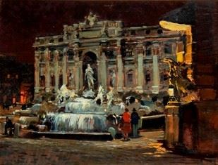 RENATO NATALI - Fontana di Trevi