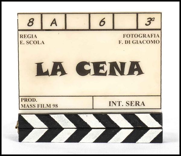 Gassman, Vittorio (Genova, 1 settembre 1922 &#8211; Roma, 29 giugno 2000) : Autographed CIAK...  (Memorabilia Spettacolo, Cinematografia...)  - Auction Memorabilia. History & Movie - Bertolami Fine Art - Casa d'Aste