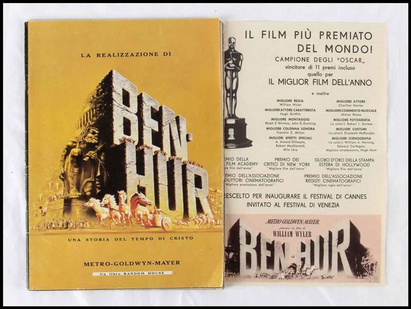 Ben Hur - Brochure di Propaganda