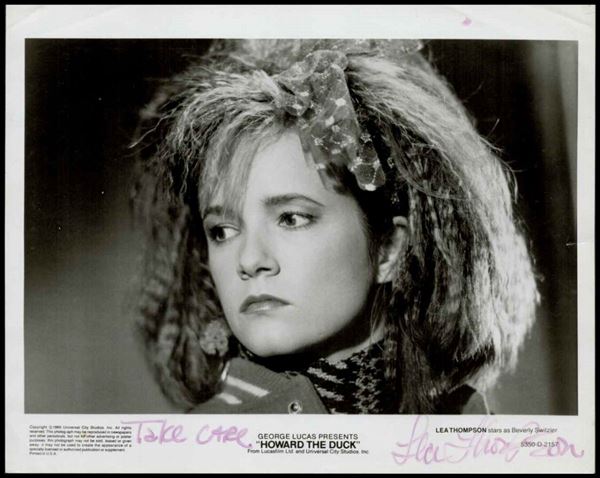 Thompson, Lea (Rochester, 31 maggio 1961) - Foto autografata...