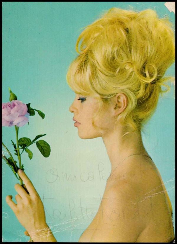 Bardot, Brigitte (Parigi, 28 settembre 1934) - Foto autografata...