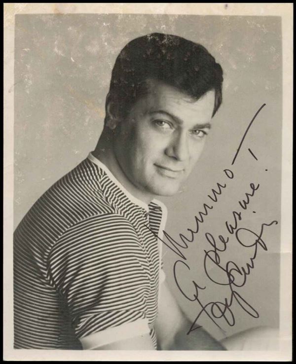 Curtis, Tony (New York, 3 giugno 1925 &#8211; Henderson, 29 settembre 2010) - Foto autografata...