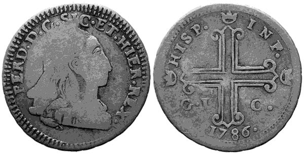 PALERMO. Regno di Sicilia. Ferdinando III di Borbone (1759-1816). 3 tarì 1786. Ag (6,40 g; 27,2 mm)  - Asta Monete e medaglie medievali e moderne italiane ed estere - Bertolami Fine Art - Casa d'Aste