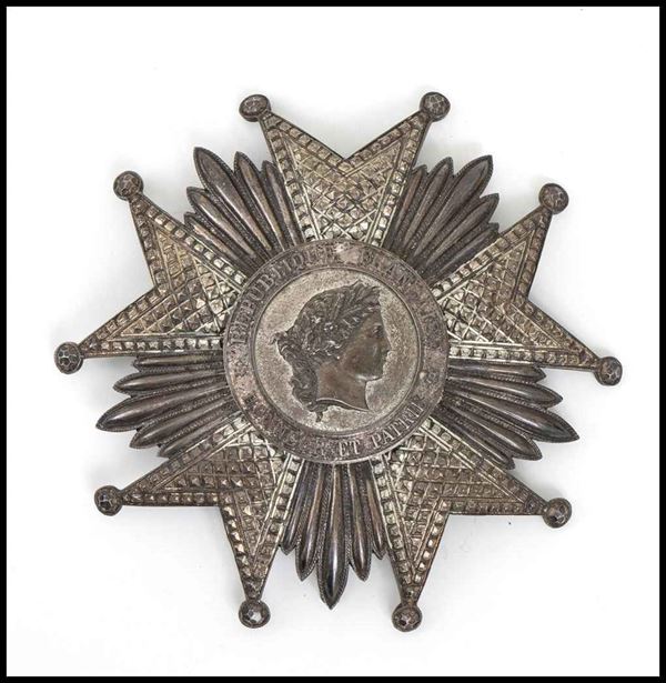 Ordine della Legion d'Onore, placca di Grand'Ufficiale...