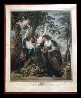 Jean-Baptiste Michel (1748-1804) da Rubens : Le tre Grazie, 1783...  - Asta Stampe antiche, moderne e carte geografiche - Bertolami Fine Art - Casa d'Aste