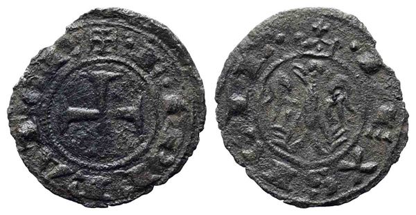 MESSINA. Regno di Sicilia. Federico II (1197-1250). Denaro. Coniato nel 1221. M...  - Auction Monete e medaglie moderne Italiane ed Estere - Bertolami Fine Art - Casa d'Aste