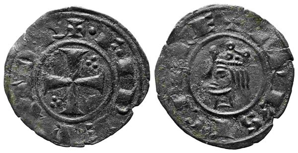 MESSINA. Regno di Sicilia. Federico II (1197-1250). Denaro. Coniato nel 1225. M...  - Auction Monete e medaglie moderne Italiane ed Estere - Bertolami Fine Art - Casa d'Aste