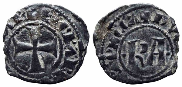 MESSINA. Regno di Sicilia. Carlo I d'Angiò (1266-1282). Denaro. Mi (1,02 g). MI...