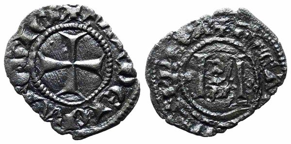 MESSINA. Regno di Sicilia. Carlo I d'Angiò (1266-1282). Denaro. Mi (1,02 g). MI...