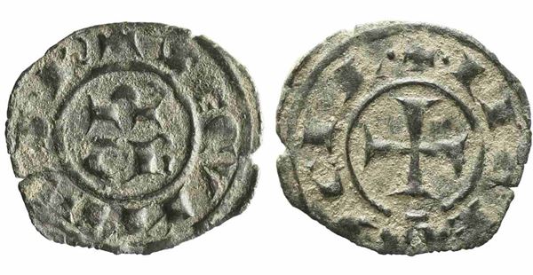 BRINDISI. Corrado II di Svevia  (1254-1258). Denaro. Mi (0.67 g). MIR 317. CNI ...