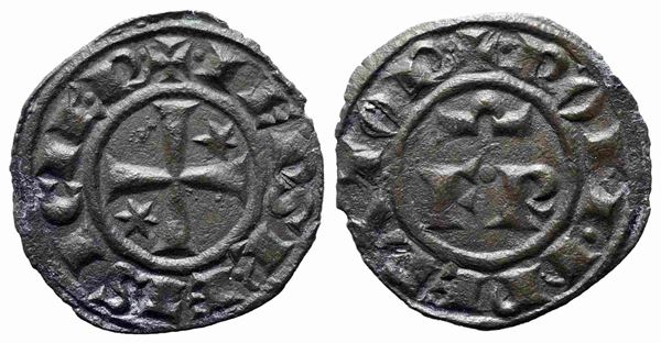 BRINDISI. Federico II (1197-1250). Denaro. Mi (0,73 g). MIR 294. CNI 210.118.12...  - Auction Monete e medaglie moderne Italiane ed Estere - Bertolami Fine Art - Casa d'Aste