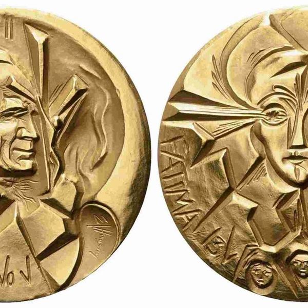 VATICAN CITY. Giovanni Paolo II (1978-2005). Triptych of medals...