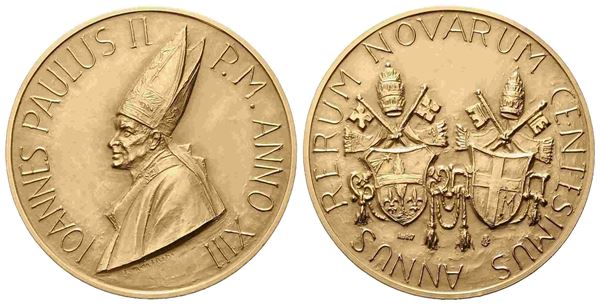 CITTA' DEL VATICANO. Giovanni Paolo II (1978-2005). Trittico di medaglie...