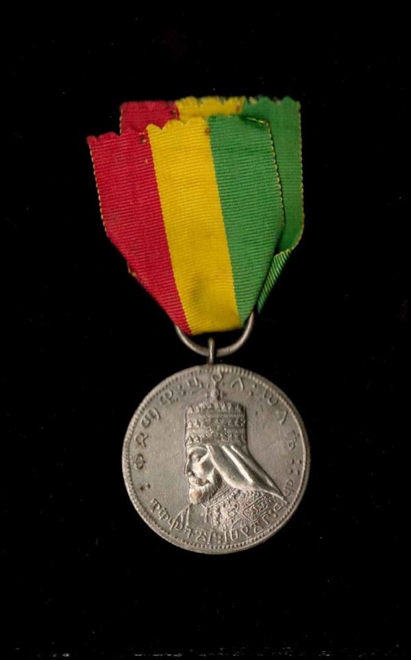 Medaglia commemorative dell'incoronazione di Haile Selassie I...