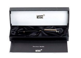 MONTBLANC Meisterstuck penna stilografica, pennino oro 14k...