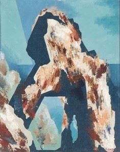 Enrico Prampolini (modena, 1894 – Roma, 1956) - Geologia Dell'arco Naturale, 1928