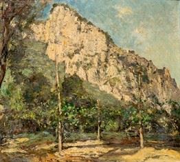 Attilio Pratella - Paesaggio di Montagna