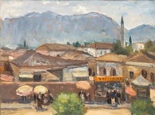 VINCENZO CIARDO (Gagliano del Capo, 1894 &#8211; 1970) - Ricordo di Tirana