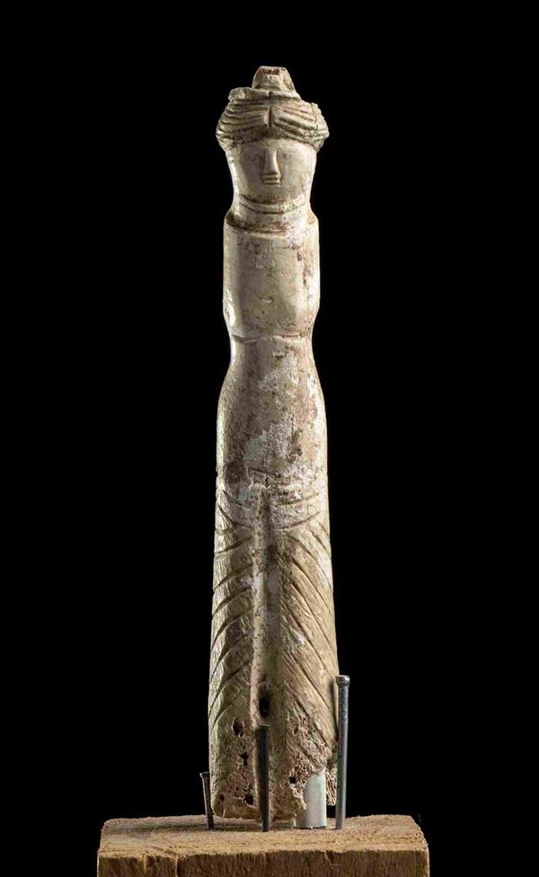BAMBOLA IN OSSO
Limes orientale, ca. III secolo d.C.
altezza bambola cm 17; alt...