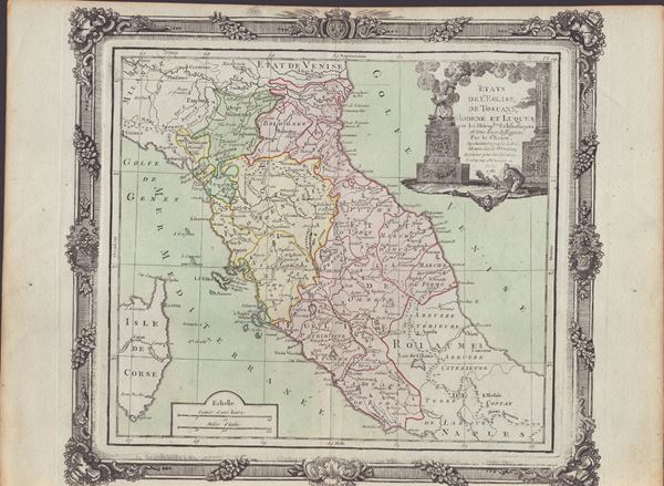 Louis Brion de la Tour (1756-1823) - Etats de l'Eglise, de Toscane, modène et Luques, avec les Metrop.les Eclesiasti...