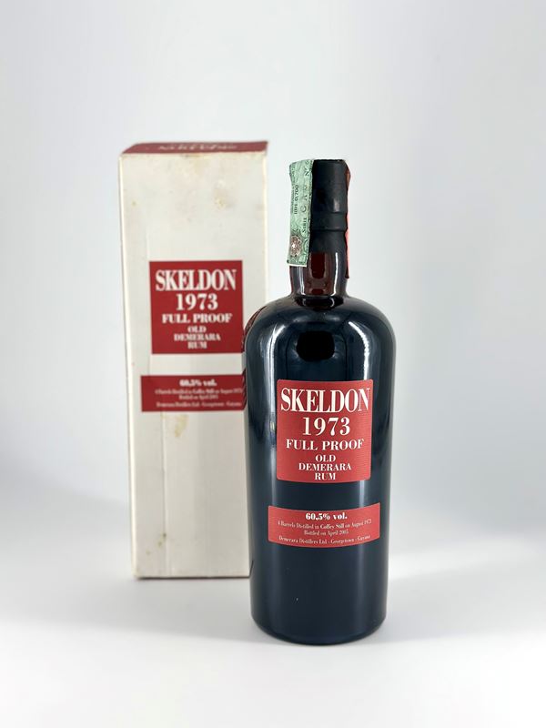 Demerara Distillers Skeldon Full Proof Rum...