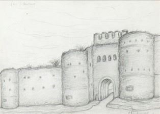 Riccardo Francalancia (assisi, 1886 - Roma, 1965) - Castello, 1958