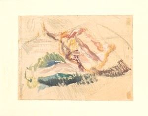 FERRUCCIO FERRAZZI - Sketch for "Il Pescatore", 1920